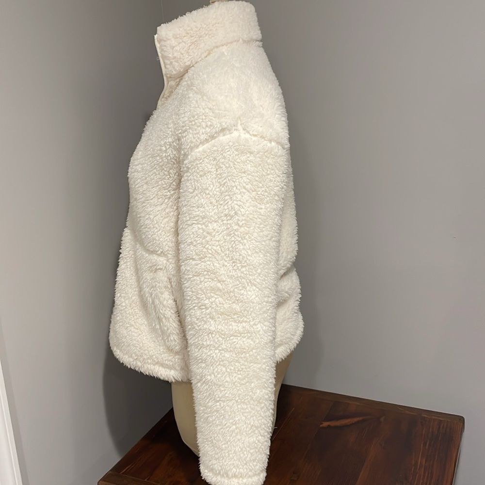 Soma Pullover Long Sleeve 3/4 Zip Sherpa Size S - Picture 5 of 11